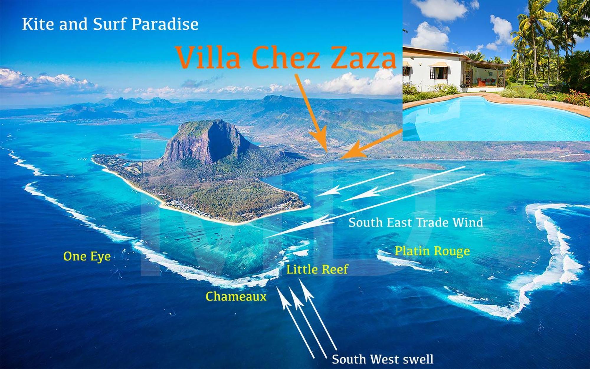 Villa Chez Zaza Choisy Экстерьер фото